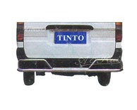 Stainless Steel Rear Guard for Toyota Hiace for year 1989 - 2004