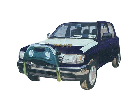 Grille Guard With Light For TOYOTA HILUX PICK UP Sixth Generation(N140, N150, N160, N170) For Year 1998-2004