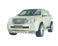 Grille Guard Stainless Steel - Toyota Landcruiser 200 (2007 - 2014)
