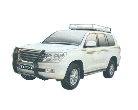 Aluminium Roof Rack Stainless Steel - Toyota Landcruiser 200 (2007 - 2014)