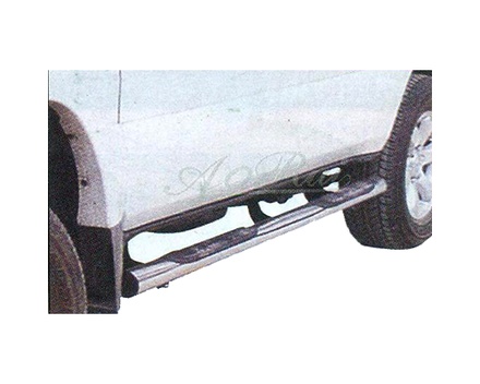 Stainless Steel Side Bar for Toyota Fortuner for year 2007 - 2009