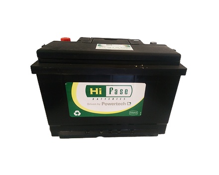 70Amps HiFase Left Dry Car Battery With Large Terminals 12V