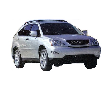 Aluminium Roof Bar For Toyota Lexus RX350 For Year 2006 - 2015