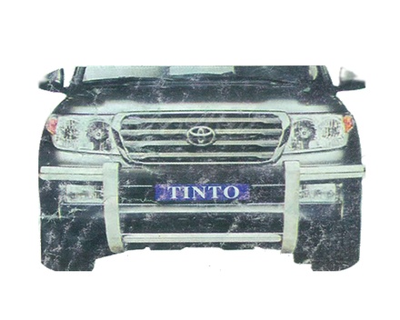 Grille Guard -- Stainless Steel for Toyota Landcruiser 200 --- Years 2007 - 2014