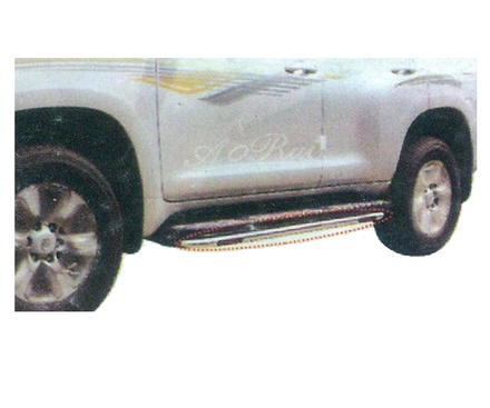 Aluminium Running Board For Toyota Land Cruiser Prado 150 For Year 2010 - 2015