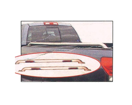 Bed Rails Stainless Steel With Size 40'' 50" 60" For TOYOTA HILUX VIGO From 2005