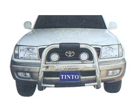 Stainless Steel  Grille Guard For TOYOTA LAND CRUISER 100 From Year 1998 - 2007 