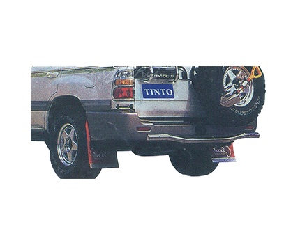 stainless steel Rear Guard for Toyota Land Cruiser J100 for year 1998 - 2007