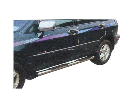 Stainless Steel Side Step For Toyota Lexus RX300 For Year 1998 - 2003